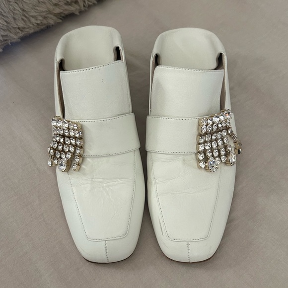 Stuart Weitzman Shoes - Stuart Weitzman Crystal Loafers